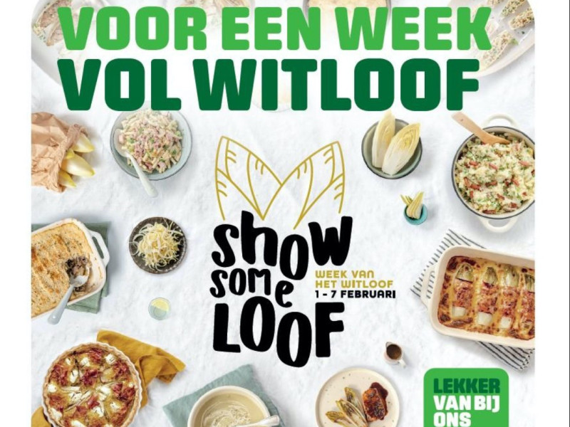Week van het witloof! GRATIS WITLOOF